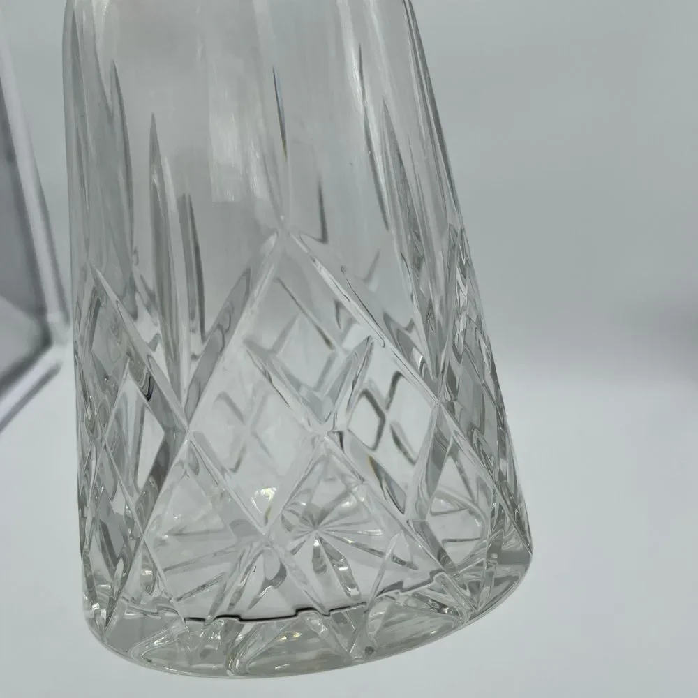 WATERFORD Style Decanter CRYSTAL, Hand Blown, Gatsby Glamour